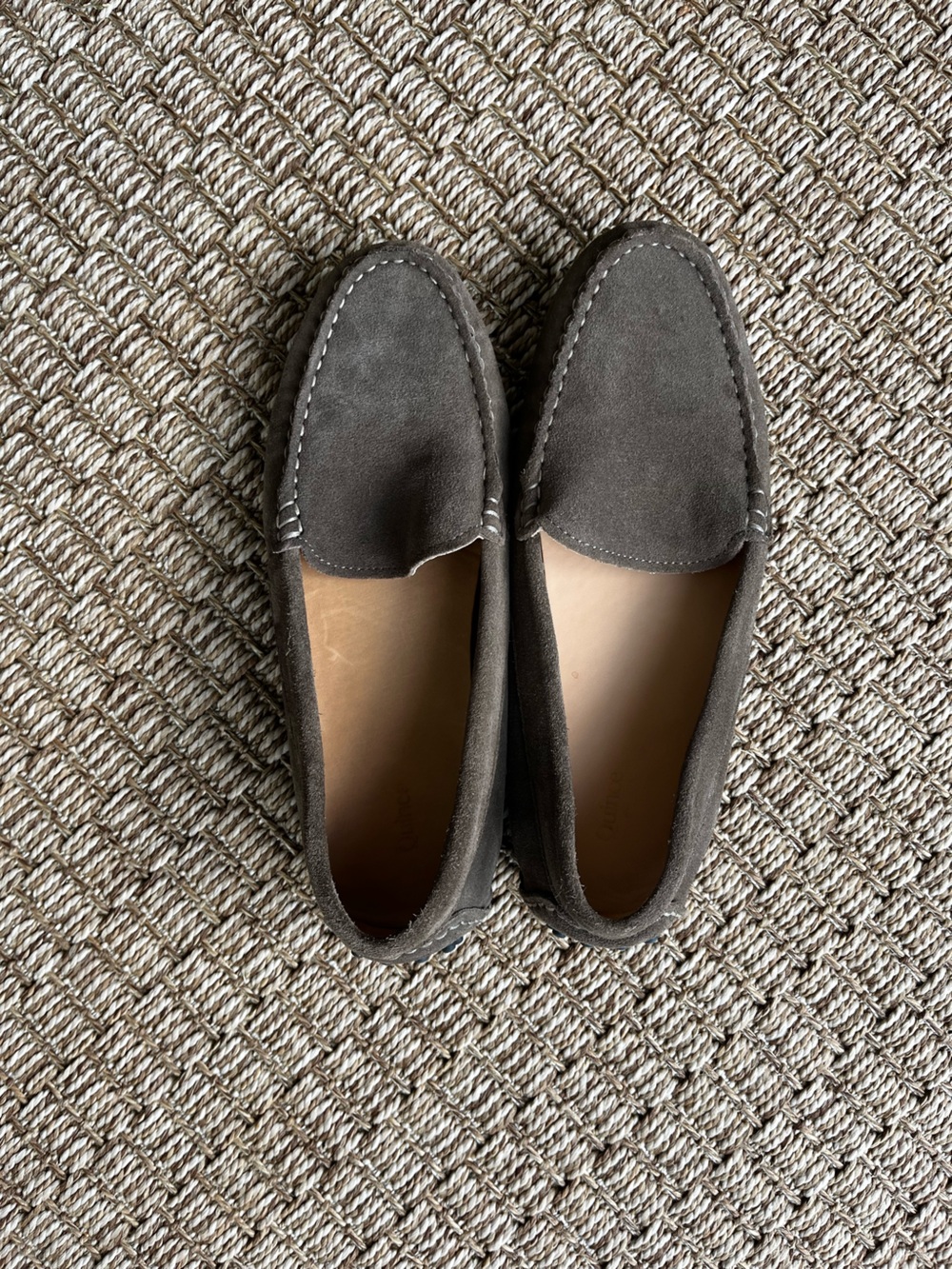 Quince Suede Loafers in Medium Brown 8